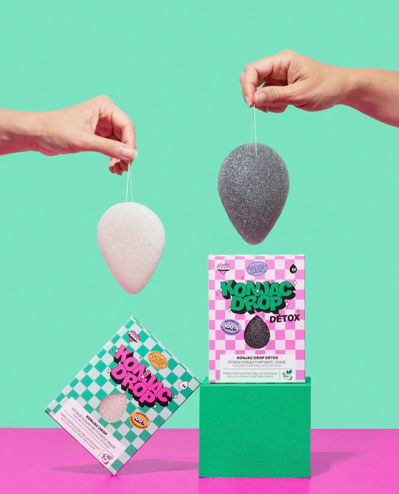 [ Éponge Konjac.] détox