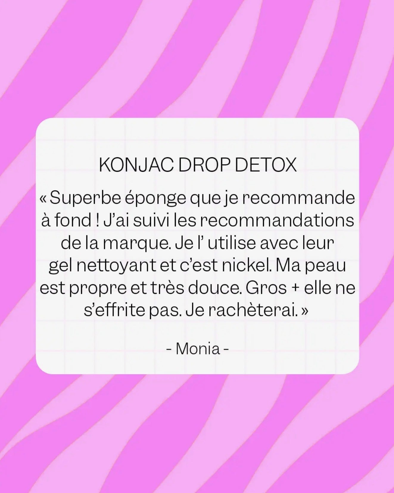 [ Éponge Konjac.] détox
