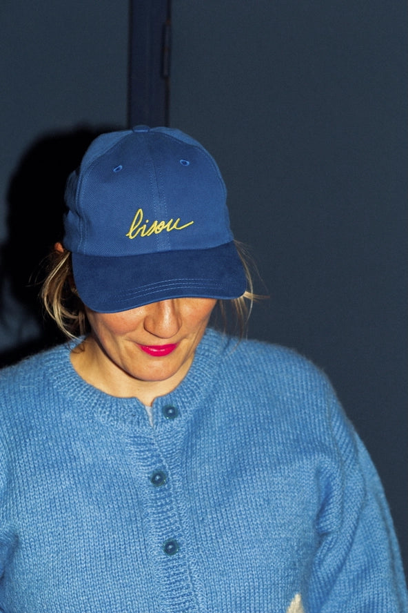 Casquette Bisou : bleu marine Mathilde Cabanas
