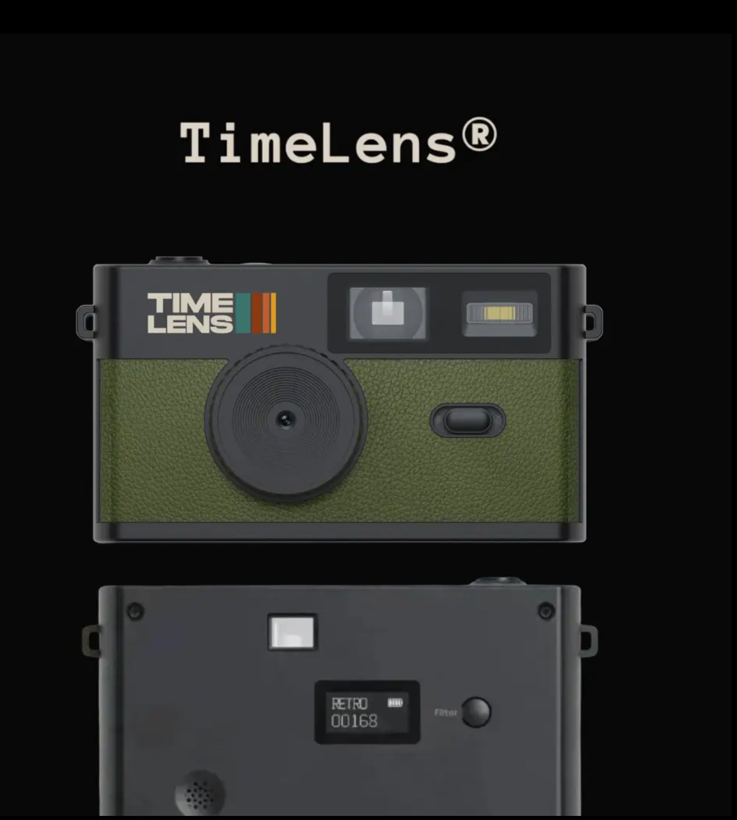 Appareil photo kaki TIMELENS