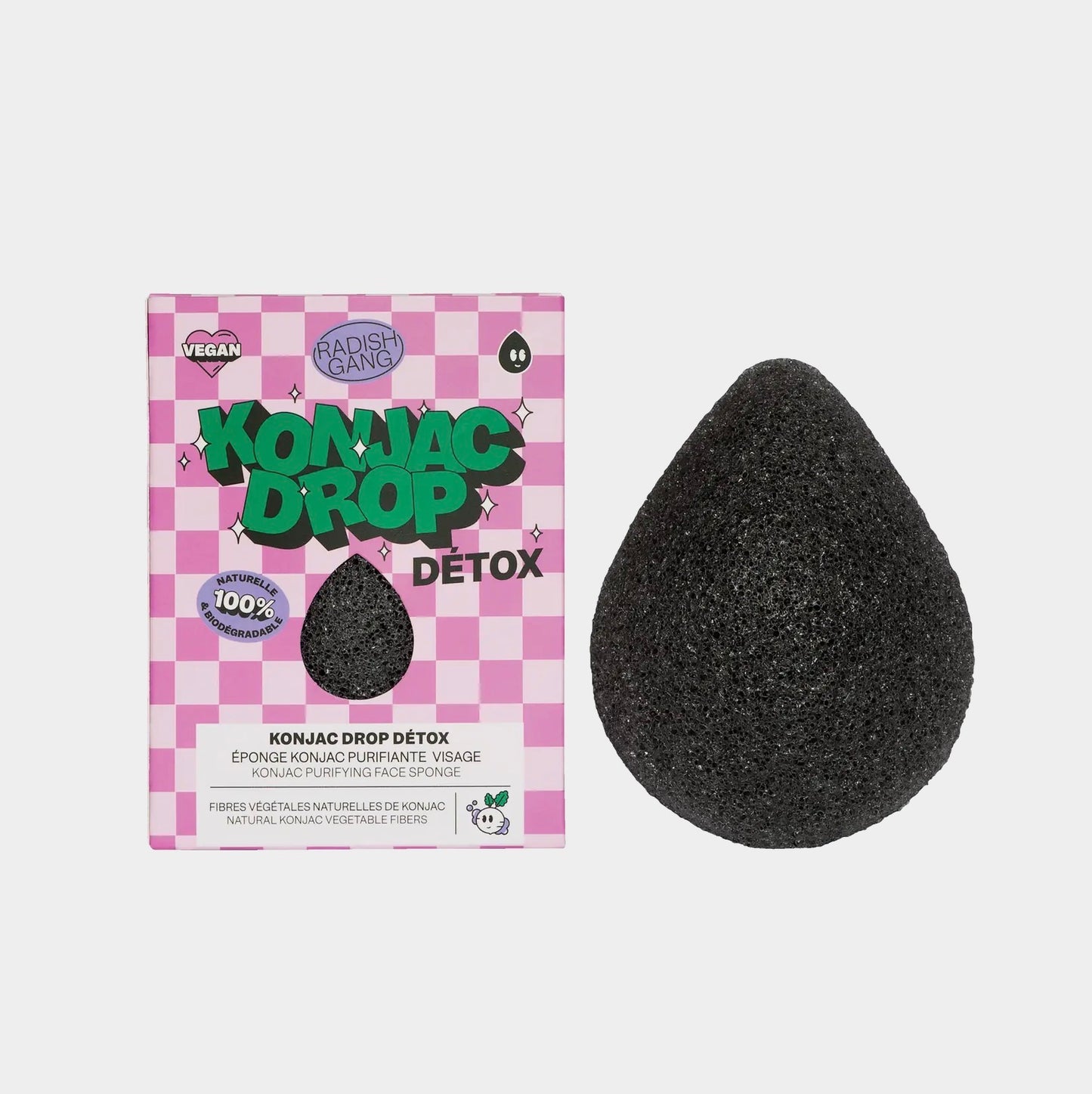 [ Éponge Konjac.] détox