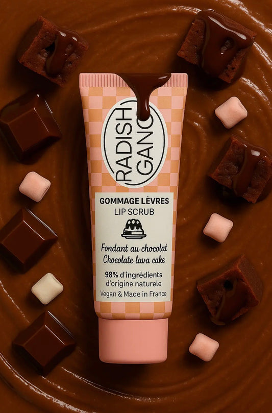 [ Fondant au chocolat.] gommage lèvres