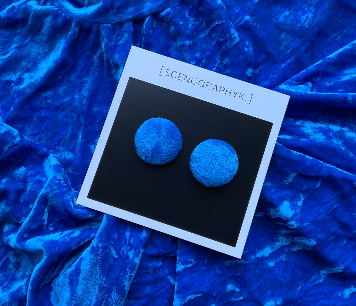 [ B.O ] Velours bleu turquoize